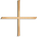 Grabkreuz gleichschenklig, Bronze, 8–30 cm