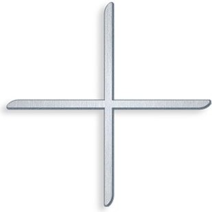 [ST-SK-28076] Grabkreuz aus Edelstahl mit Namen, 12×12 cm