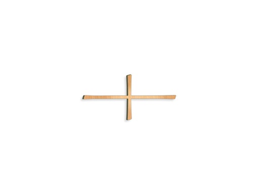 [ST-SK-29033] Grabkreuz Breitkreuz aus Bronze, 15×35 cm