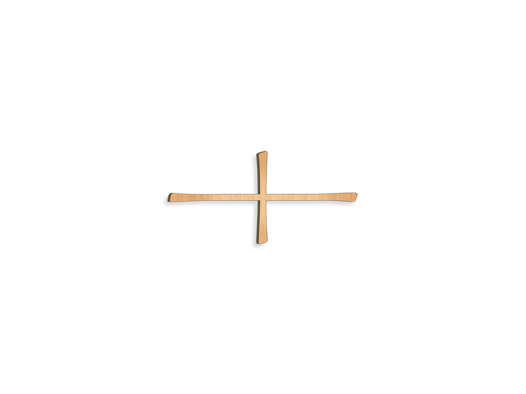 Grabkreuz Breitkreuz aus Bronze, 15×35 cm