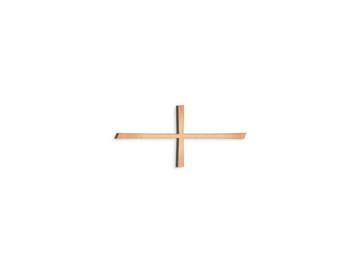 [ST-SK-29037] Grabkreuz Breitkreuz, Bronze/Edelstahl, 4,4–15 cm
