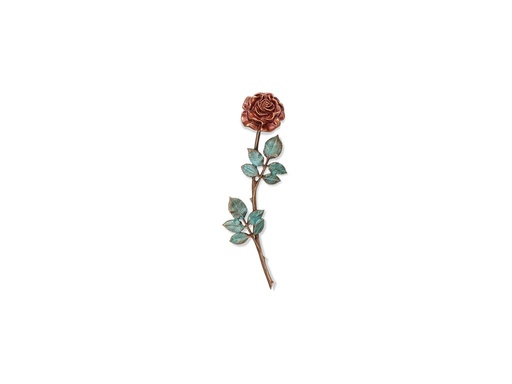 [ST-SK-31240] Bronze Rose für Grabmal, 40×10 cm