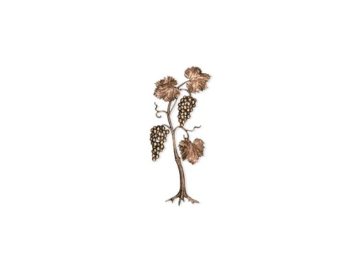 [ST-SK-33150] Bronze-Weinstamm für Grabmal, 60×28 cm
