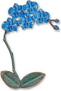 Bronze Orchidee für Grabmal, 12×9 cm oder 18,5×14,5 cm