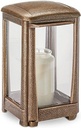 Bronze-Grablicht, 21×11×12 cm