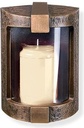 Bronze-Wandlampe für Grabmal, 16×12×10 cm