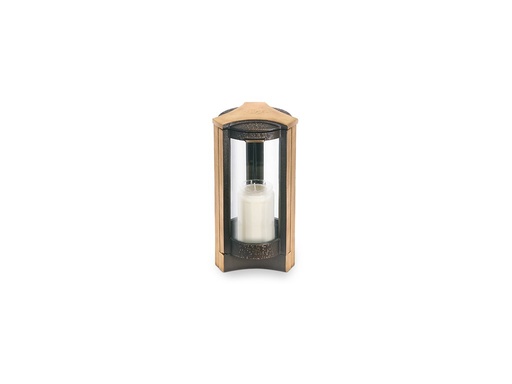 [ST-SK-40146] Bronze-Aluminium-Grablicht, 26×13×13 cm