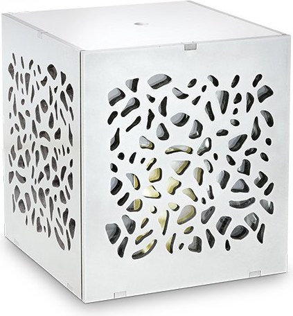 [ST-SK-40292] Grablicht aus Edelstahl auf Stange, 20×18×18 cm