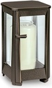 Bronze-Grablicht für Grabmal, 20×11×12 cm