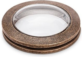 Bronze-Grablicht, Höhe 20 cm, Ø 13 cm