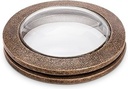 Bronze-Grablicht, Höhe 20 cm, Ø 13 cm