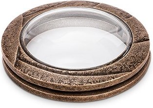 Bronze-Grablicht, Höhe 20 cm, Ø 13 cm