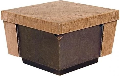 [ST-SK-50071] Bronze-Grablampe, 8×12×12 cm