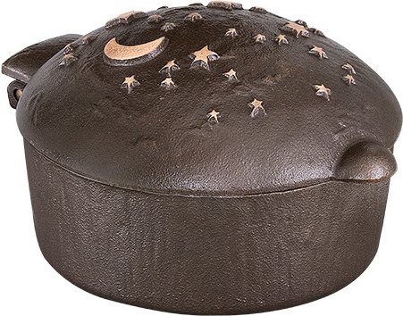 [ST-SK-50074] Bronze geweihtes Wasser für Grabmal, 8×11×14 cm