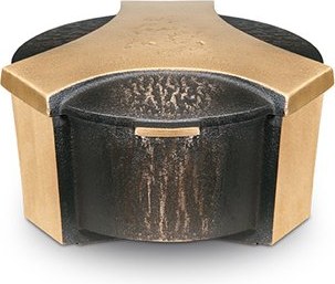 [ST-SK-50088] Bronze- und Aluminium-Grablampe, 8×13×15 cm