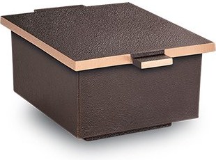 Bronze-Lampe für Grabmal, 6×10×13 cm