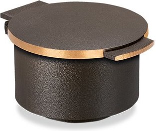 Bronze-Grabvase für Wasser für Grabmal, 6×10×12 cm