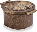 Bronze-Grablicht für Grabmal, 6×10×11 cm