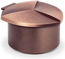 Bronze geweihtes Wasser für Grabmal, 6×10×12 cm