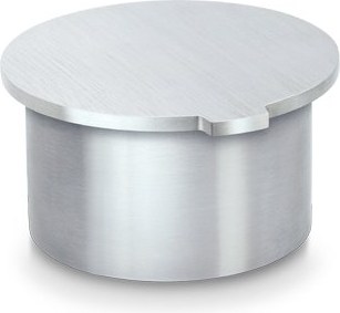Edelstahl-Schale für heiliges Wasser, 6,5×10,5×11 cm