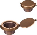 Bronze-Schale für heiliges Wasser, Ø 13 cm