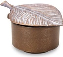 Bronze geweihtes Wasser für Grabmal, 14×10 cm