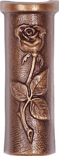 [ST-SK-53024] Wandvase für Grabmal, Bronze, 18×7 cm