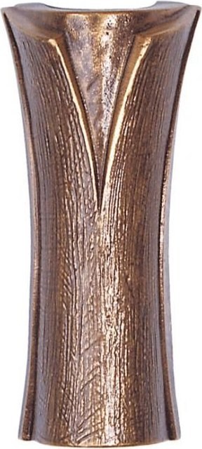 Wandvase für Grabmal, Bronze, 18×8 cm