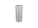 Aluminium-Grabvase für Grabmal, Höhe 25 cm, Ø 11 cm