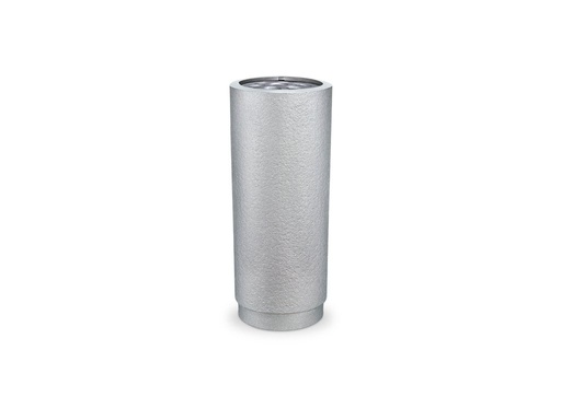 [ST-SK-53197] Aluminium-Grabvase für Grabmal, Höhe 25 cm, Ø 11 cm
