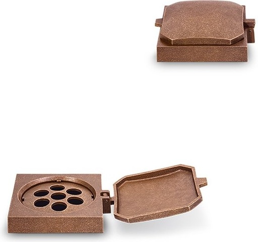 [ST-SK-53219] Bronze-Blumentopf-Ring für Grabmal, 11×13 cm