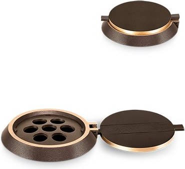 [ST-SK-53262] Bronze-Blumentopf-Ring für Grabmal, Ø 13 cm