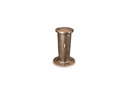Bronze eingetauchte Vase mit Alter, Höhe 23 cm