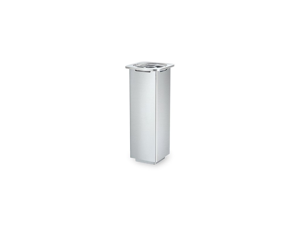 Edelstahl-Grabvase, 25×10×10 cm