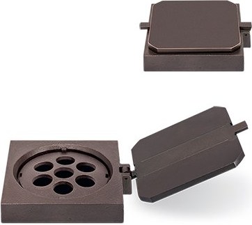 [ST-SK-53301] Bronze-Blumentopf-Ring für Grabmal, 11×13 cm