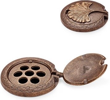[ST-SK-53306] Bronze-Ring für Grabvase, Ø 12 cm