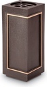 Bronze-Vase für Grabmal, 18–28 cm