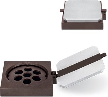 [ST-SK-53319] Bronze-Blumentopf-Ring für Grabmal, 11×13 cm