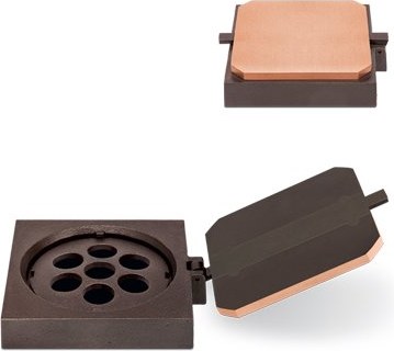 [ST-SK-53320] Bronze-Blumentopf-Ring für Grabmal, 11×13 cm