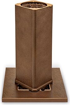 [ST-SK-53333] eingelassene Grabvase, Bronze, 27×9,5×9,5 cm