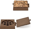Bronze-Ring für Grabvase, 3×11×13 cm