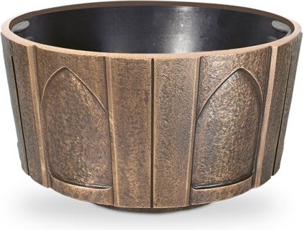 [ST-SK-54038] Bronze dekorative Schale für Grabmal, Höhe 19 cm, Ø 34 cm