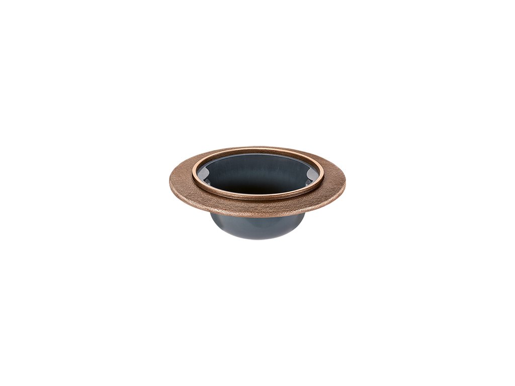 Bronze-Blumentopf-Ring für Grabmal, Ø 34–44 cm