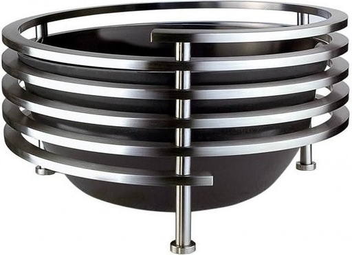 [ST-SK-54079] Edelstahl-Schale für Grabmal, Höhe 18 cm, Ø 31 cm
