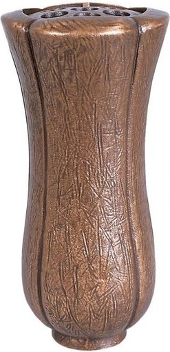 [ST-SK-54930] Bronze-Vase für Grabmal, Höhe 26 cm