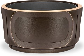 Bronze-Schale für Grabmal, Ø 22 cm, Höhe 11,5 cm