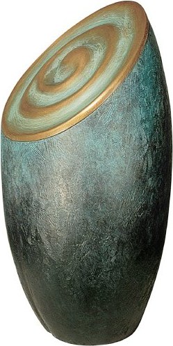 [ST-SK-57005] Bronze Sichturne für Grabmal, 39×20×20 cm
