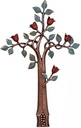 Bronze-Kreuz mit Kristall für Grabmal, 56×35 cm