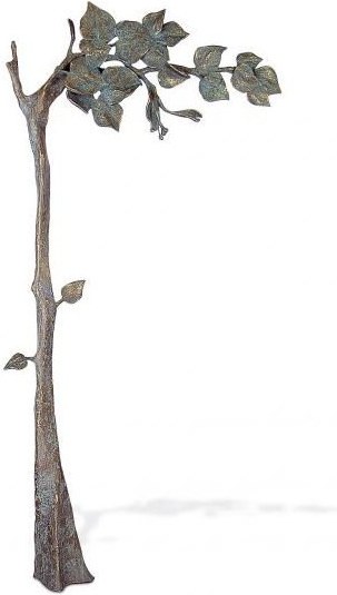 Bronze-Lindenbaum für Grabmal, 107×53 cm