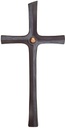 Bronze-Grabkreuz, 100×50 cm